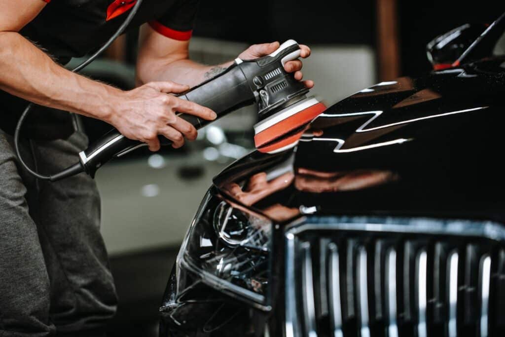 Preserve the pristine condition of your sports car's paint with expert valeting in Cardiff (e.g., Paintwork Polishing & Enhancement)